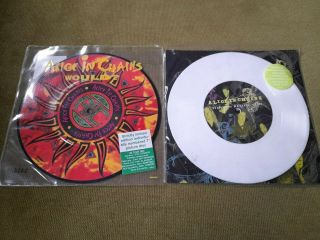 Alice In Chains - Would? 7 " Pic Disc,  Heaven Beside You 7 " White Vinyl (columbia)