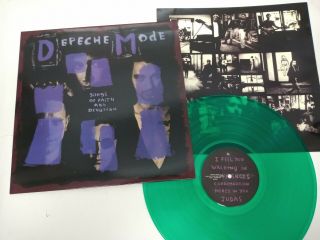 Depeche Mode Songs Of Faith And Devotion Lp Vinyl Record Rare.  Ultra Violator