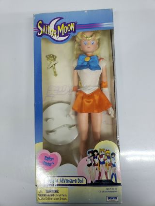 2000 Irwin Toys Sailor Moon Sailor Venus 11.  5 Inch Doll