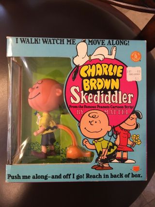 Charlie Brown Skediddler 1968 Never Opened 3632 Matel
