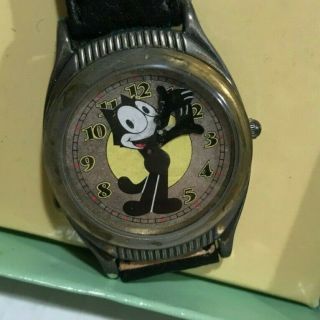 felix the cat Classic Felix fossil watch with Certificate of Authenticity 3