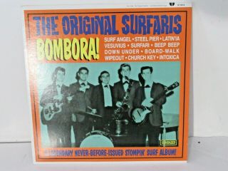 The Surfaris Bombora Us Vinyl Lp Very Rare 60 