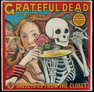Grateful Dead Skeletons From The Closet Vinyl White Vinyl Limited Edition