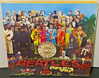 The Beatles Sgt Peppers 50th Anniversary 2017 Apple Double Lp Nmint W Inserts