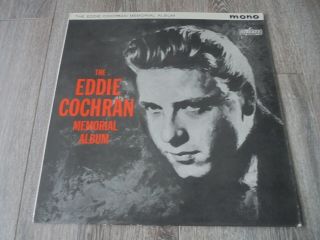 Eddie Cochran - The Eddie Cochran Memorial Album 1962 Uk Lp Liberty