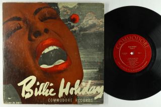 Billie Holiday - Volume 2 10 " - Commodore - Fl 20,  006