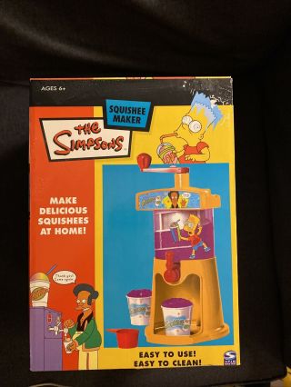 Vintage The Simpsons Squishee Maker Very Rare