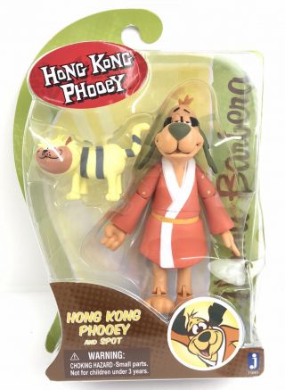Hanna Barbera Hong Kong Phooey And Spot By Jazwares Inc.  6inch.  Figure