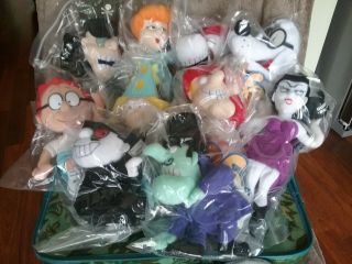 The Adventures Of Rocky And Bullwinkle And Friends Plush Toys Complete Set Of 12