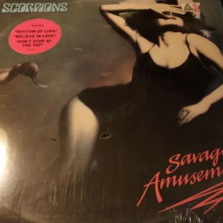 Scorpions • Savage Amusement 1988 • Vinyl Lp •Mint 3
