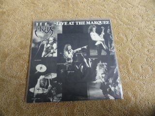 Helix Live At The Marquee Rare Canada Promo 12 " Mini Lp Emi 1985