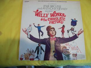 Anthony Newley " Willy Wonka And The Chocolate Factory " - Mca Dg Lp -