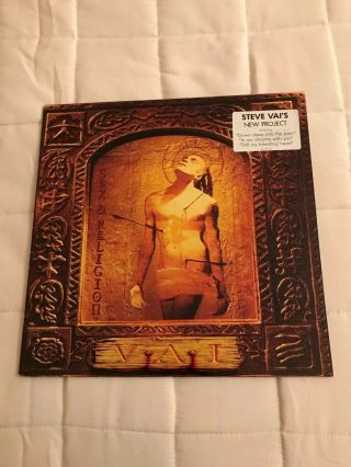 Steve Vai - Sex & Religion - 1993 Vinyl Lp - Owned From,  1st Press.