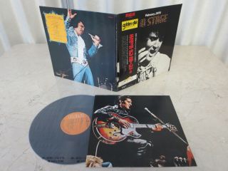 Elvis Presley 1972 Japan Only On Tour Cover Lp On Stage 1970 Jpanese A