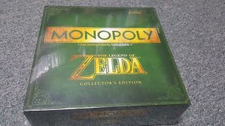 Nintendo - The Legend Of Zelda - Collectors Edition Monopoly - Gs Exclusive Ed