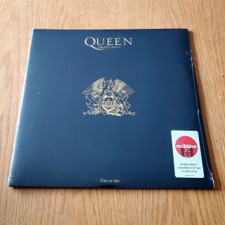 Queen Greatest Hits Vol 2 Exclusive Collectable Blue Colored Vinyl Double Lp