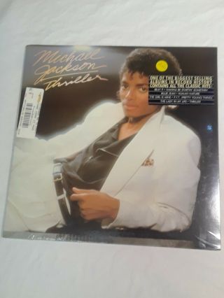 Michael Jackson - Thriller - Factory 1982 Us Album Hype Sticker