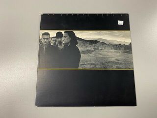 U2 - The Joshua Tree 1987 Vinyl Lp Island Records - Gatefold Insert - No Barcode