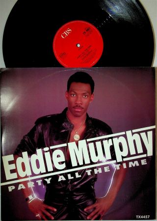 Eddie Murphy - Party All The Time Extended 12 " Single (1985 Vinyl Ex, ) Rick James