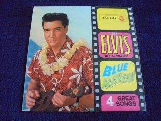 Elvis Presley ‎ - Blue Hawaii 1962 Germany Ep Rca Victor
