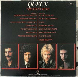 QUEEN - GREATEST HITS - Vinyl LP RECORD ALBUM - 1981 2