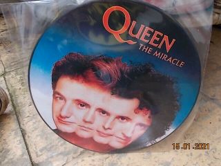 Lp Queen - The Miracle (picture Disc) Vinyl Record
