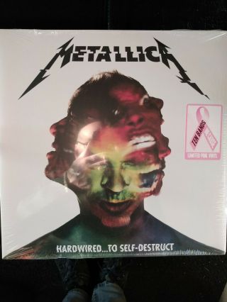 Metallica - Hardwired To Self Destruct Pink Vinyl Double Lp