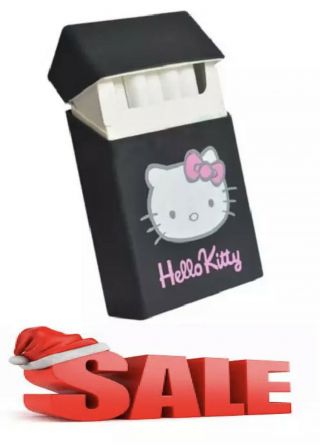 Hello Kitty Silicone Cigarette Case,  Cover Fashion Cover,  Holds 20 Cigarette.