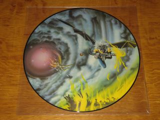 Iron Maiden - Flight Of Icarus - 1983 Uk Vinyl 12 " Inch Picture Disc