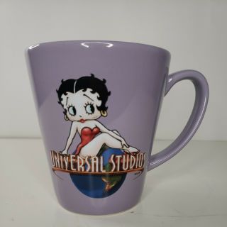 Betty Boop Universal Studios Purple Coffee Mug