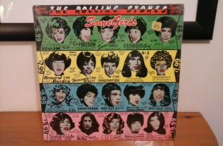 Rolling Stones - Some Girls 1st Press.  Die - Cut Uncensored Coc 39108 Pr Sterling