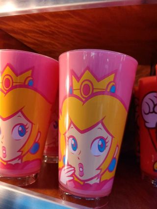 Usj Mario Princess Peach Cup Universal Studios Japan Limited Nintendo - -