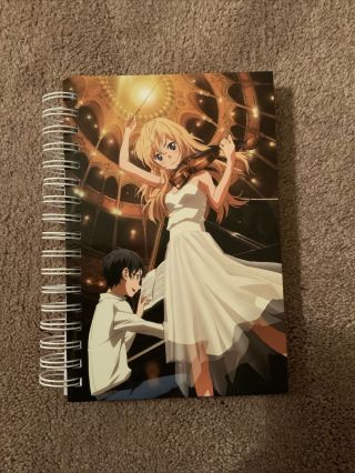Your Lie In April Notebook