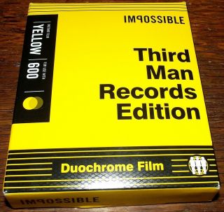 Rare Box Third Man Records Polaroid 600 Duochrome Film 2015 Jack White Camera