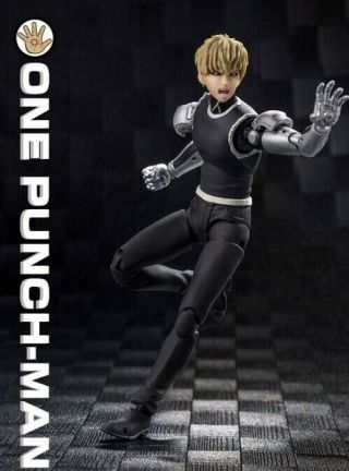 GREAT TOYS Dasin Anime ONE PUNCH MAN Genos Action Figure GT Model Toy 1/12 3