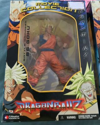 Dragon Ball Z Set,  2 Figures,  Vintage Goku Trunks Jakks 2003 Set 2
