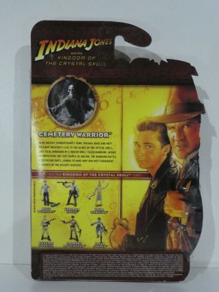 Hasbro Indiana Jones 2008 Figure Kingdom Of The Crystal Skull - Cemetery Warrior 2