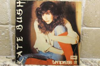 Kate Bush - Wuthering Heights B/w Kite - Poland 7 " Single With Ps - Vg