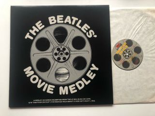 The Beatles Movie Medley 12 " Promo,  Reel Music Souvenir Program