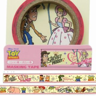 Japan Disney Washi Paper Masking Tape Sticker Toy Story 4 Sheriff Woody