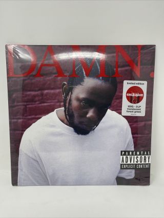 Kendrick Lamar Damn Exclusive Forest Green Colored Vinyl 2 Double Lp