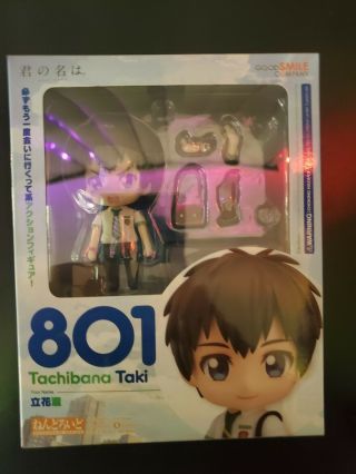 Nendoroid 801 Your Name Taki Tachibana Figure Good Smile Authentic