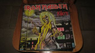 Iron Maiden - Killers Vinyl Lp 1981 Ex Ex