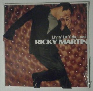 Factory Ricky Martin Livin La Vida Loca Vinyl Record 1999 Orig 1st Pres