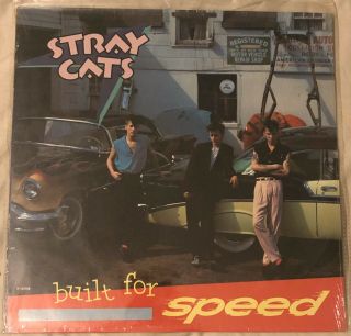 Stray Cats - Built For Speed Vinyl Record Lp (st 517070) 1982