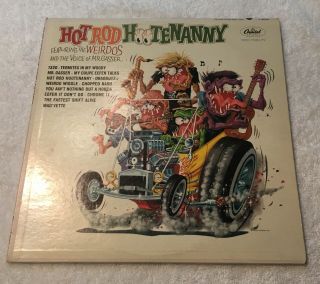 Hot Rod Hootenanny Mr.  Gasser And The Weirdos Lp Vinyl Record (t - 2010)