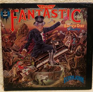 Elton John 1975 Album Captain Fantastic And The Brown Dirt Cowboy,