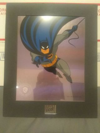 Batman The Animated Series Limited Edition Serigraph Cell Warner Bros Store 1992
