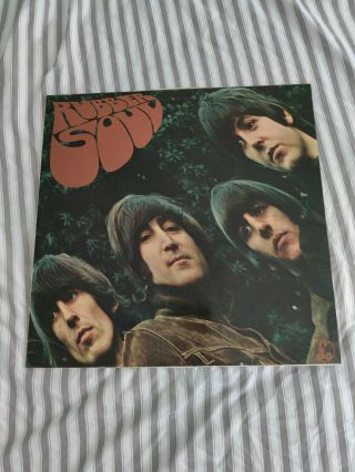 Beatles Rubber Soul 1971 Parlophone Vinyl Ex