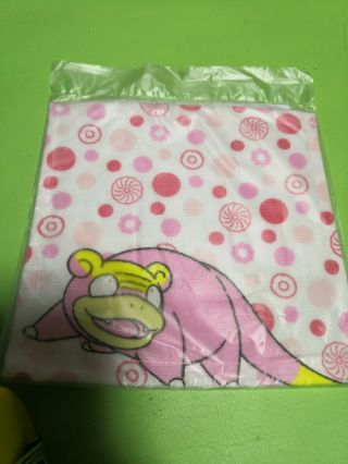 Rare Pokemon Slowpoke Mister Donut Promo Handkerchief Towel Japan 2020